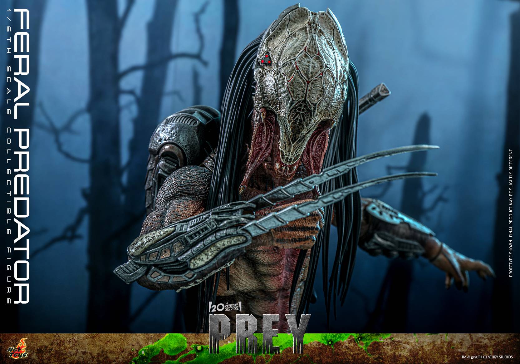 Feral Predator Hot Toys Tms Prey Th Scale Collectible Figure