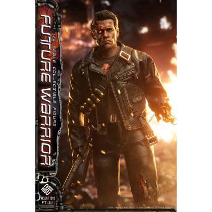 ミリタリー PRESENT TOYS PT-SP51 T800 DX.Ver 1/6 Present Toys Pt-Sp51 1/6 Future Warrior Terminator T800