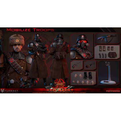 Mobilize Troops - Flagset FS-73046 1/6th scale Red Alert Action Figure