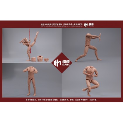 BBOTOYS x MAHA 1/6 華英雄  BXM2201 BBOTOYS x MAHA 1/6 YA Man Hua Hero BXM2201 Legend of Hero