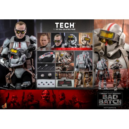 Tech - Hot Toys TMS098 Star Wars: The Bad Batch 1/6th scale