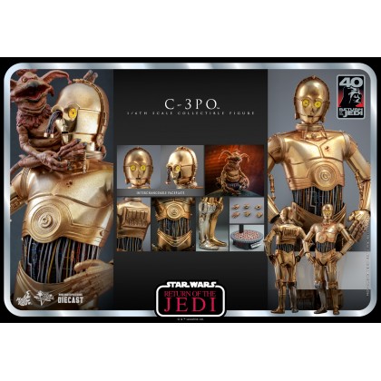 C-3PO TM - Hot Toys MMS701D56 Star Wars Episode VI Return of the