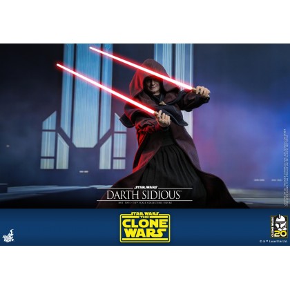 Darth Sidious - Hot Toys TMS102 Star Wars The Clone Wars - 1
