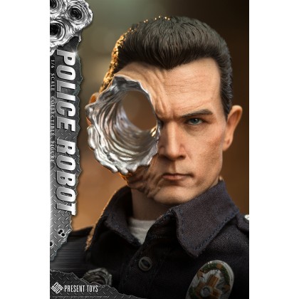 PRESENT TOYS PT-SP62ターミネーター ポリス1/6T-1000 PRESENT TOYS Terminator T-1000 Police 1/6 PT-SP62 Action