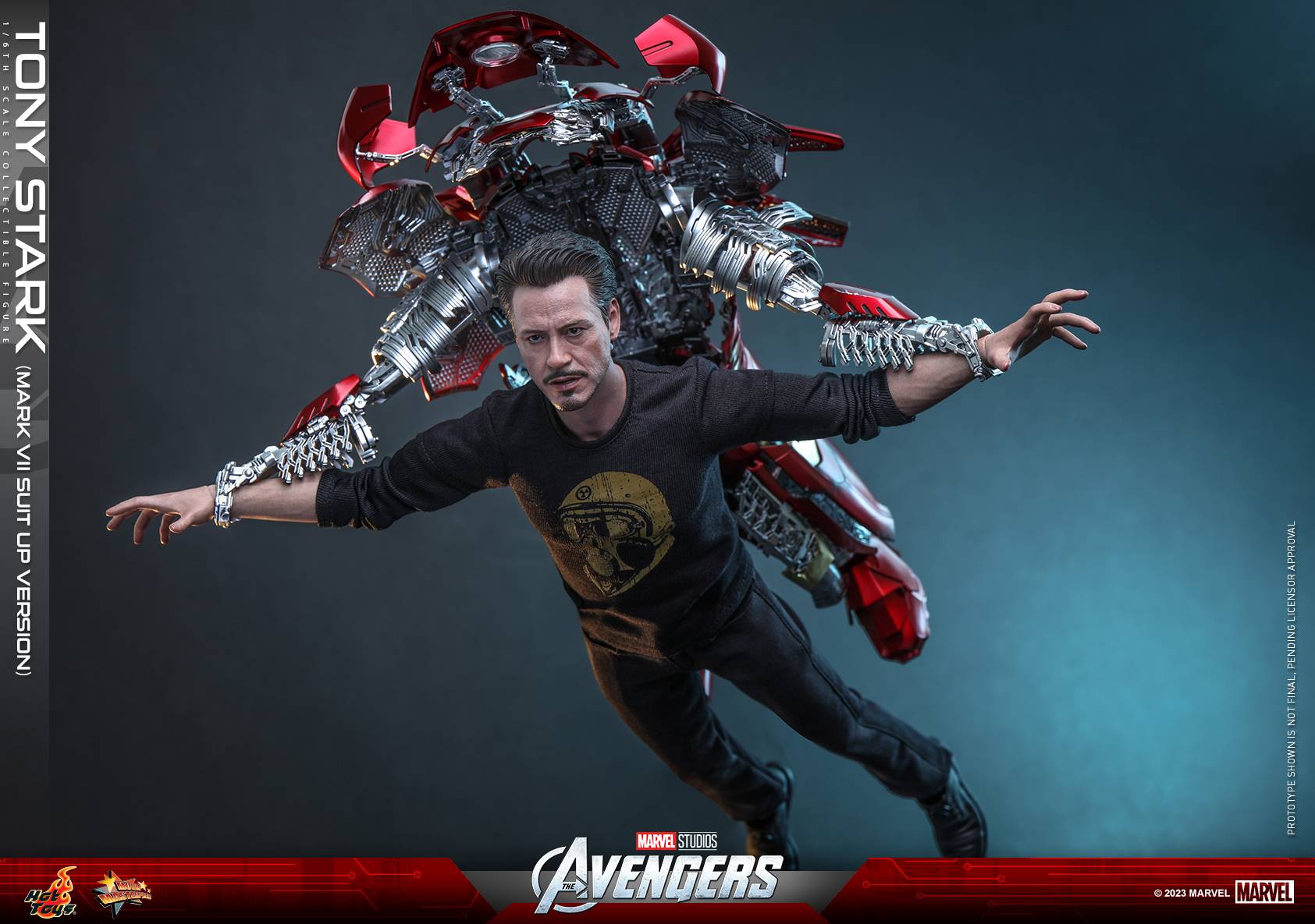 Tony Stark (Mark VII Suit up Version) - Hot Toys MMS718 The