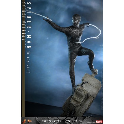 Spider-Man (Black Suit)(Deluxe Version) - Hot Toys MMS728 1