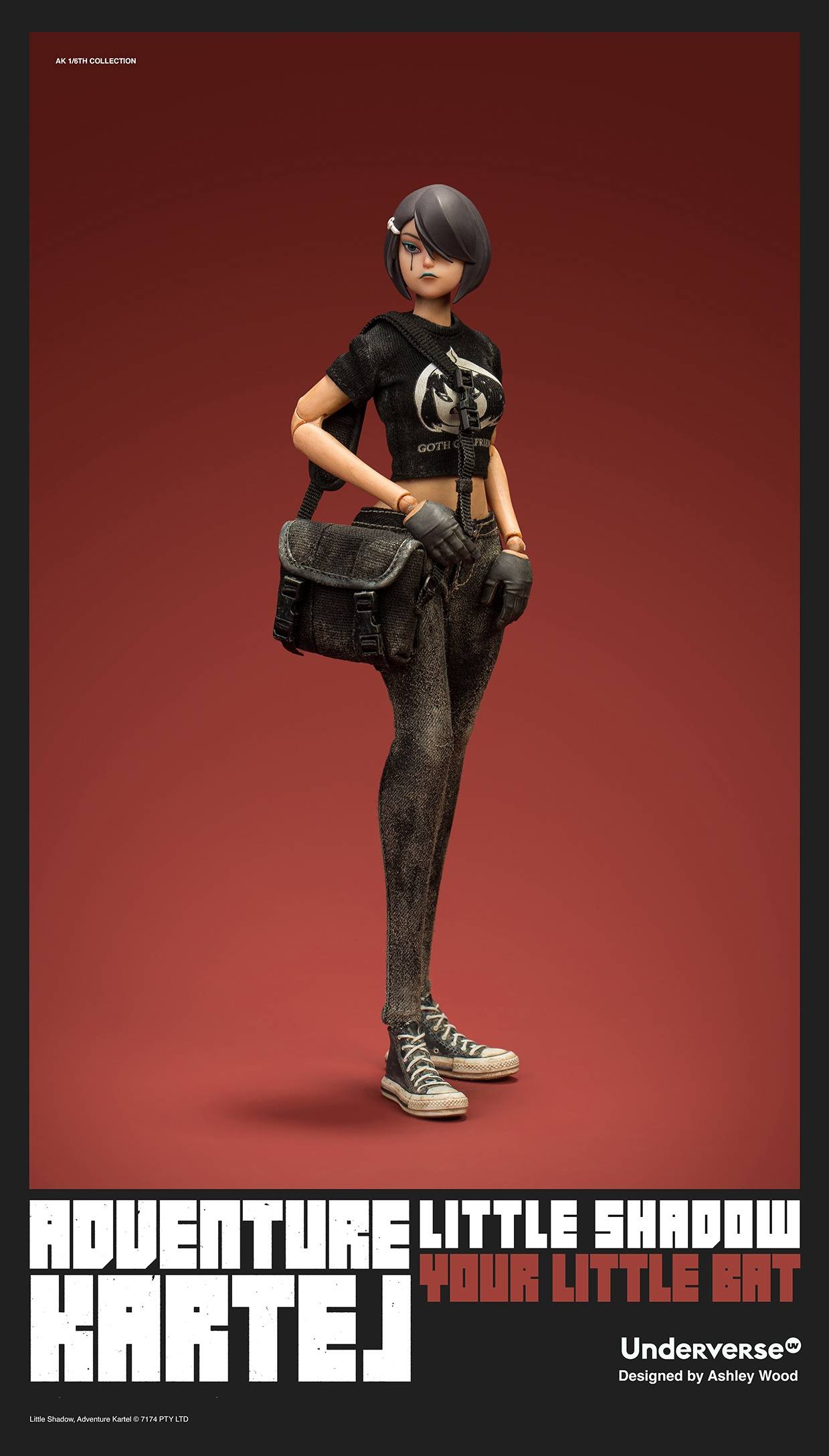 その他 1/6 ADVENTURE KARTEL LITTLE SHADOW Pre-order) Underverse Adventure Kartel Little Shadow 1/6 Scale
