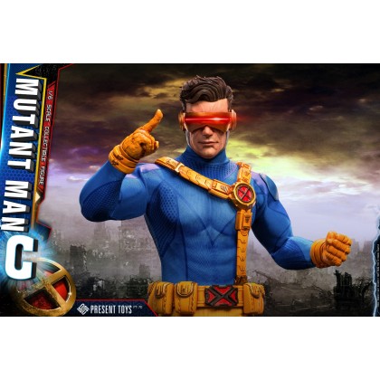 PRESENT TOYS ミュータントマン・シー DX版 特典付 PT-SP71 Present Toys 1/6 PT-SP71 Mutant Man C Cyclops Deluxe Version
