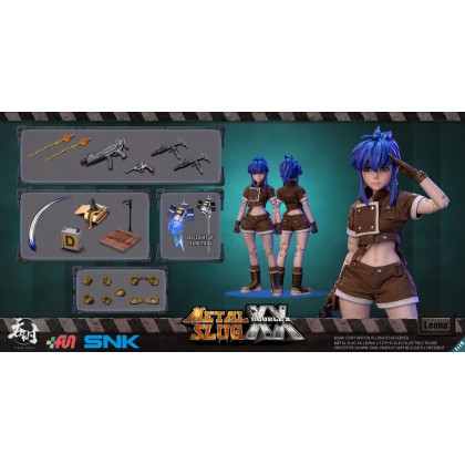 Leona Heidern - Tunshi Studio TS-012 1/12th scale Metal Slug XX
