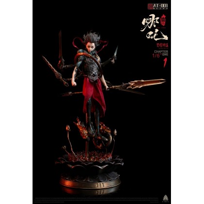 A Toys AT-0001 1/6th scale Dark Myth Nezha scale Collectible Figure