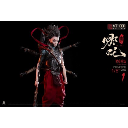 A Toys AT-0001 1/6th scale Dark Myth Nezha scale Collectible