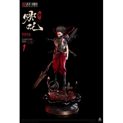 A Toys AT-0001 1/6th scale Dark Myth Nezha scale Collectible