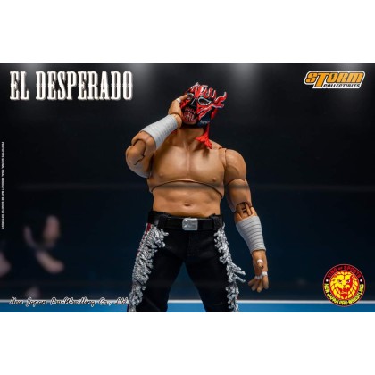 【新品】エル・デスペラード　フィギアセット　Storm Collectibles Storm Collectibles NJED01 El Desperado Red Mask Version New