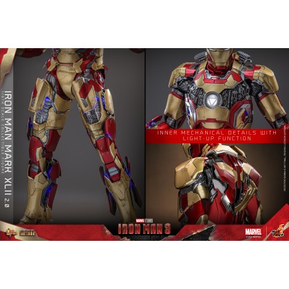 Iron Man Mark XLII (2.0) - Hot Toys MMS758D65 Iron Man 3 1/6th