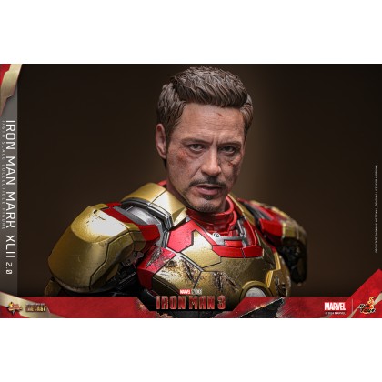 Iron Man Mark XLII (2.0) - Hot Toys MMS758D65 Iron Man 3 1/6th
