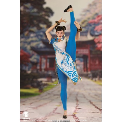 Star Man MS-011 1/6th scale Female Fighter Chun-Li (Blue Cloud