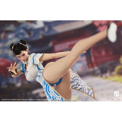 Star Man MS-011 1/6th scale Female Fighter Chun-Li (Blue Cloud