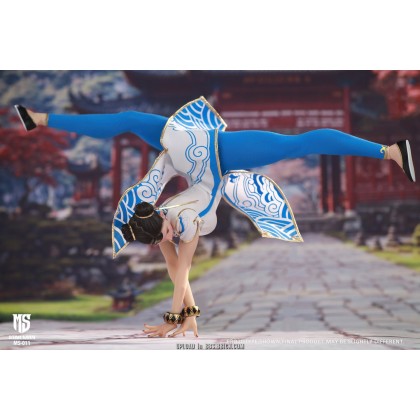 Star Man MS-011 1/6th scale Female Fighter Chun-Li (Blue Cloud