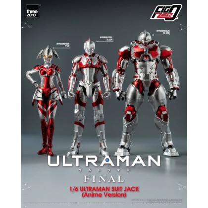 Threezero 3Z02140W0 FigZero 1/6th scale Ultraman Suit Jack (Anime