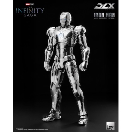 ThreeZero The Infinity Saga DLX Iron Man Mark 2 (Chrome Edition)