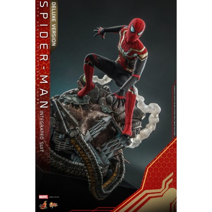 Spider-Man (Integrated Suit)(Deluxe Version) - Hot Toys MMS624