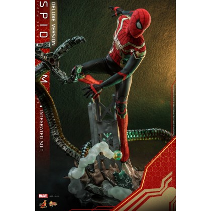 Spider-Man (Integrated Suit)(Deluxe Version) - Hot Toys MMS624