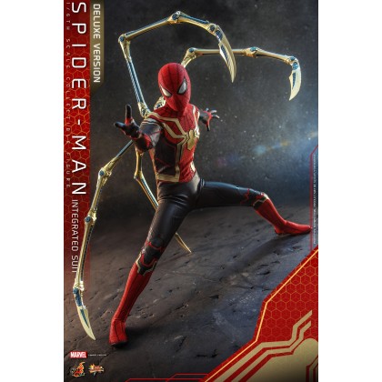Spider-Man (Integrated Suit)(Deluxe Version) - Hot Toys MMS624