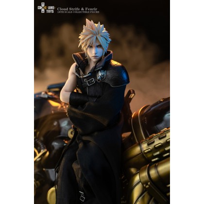 Cloud Strife & Fenrir (Deluxe Version) - GameToys Final