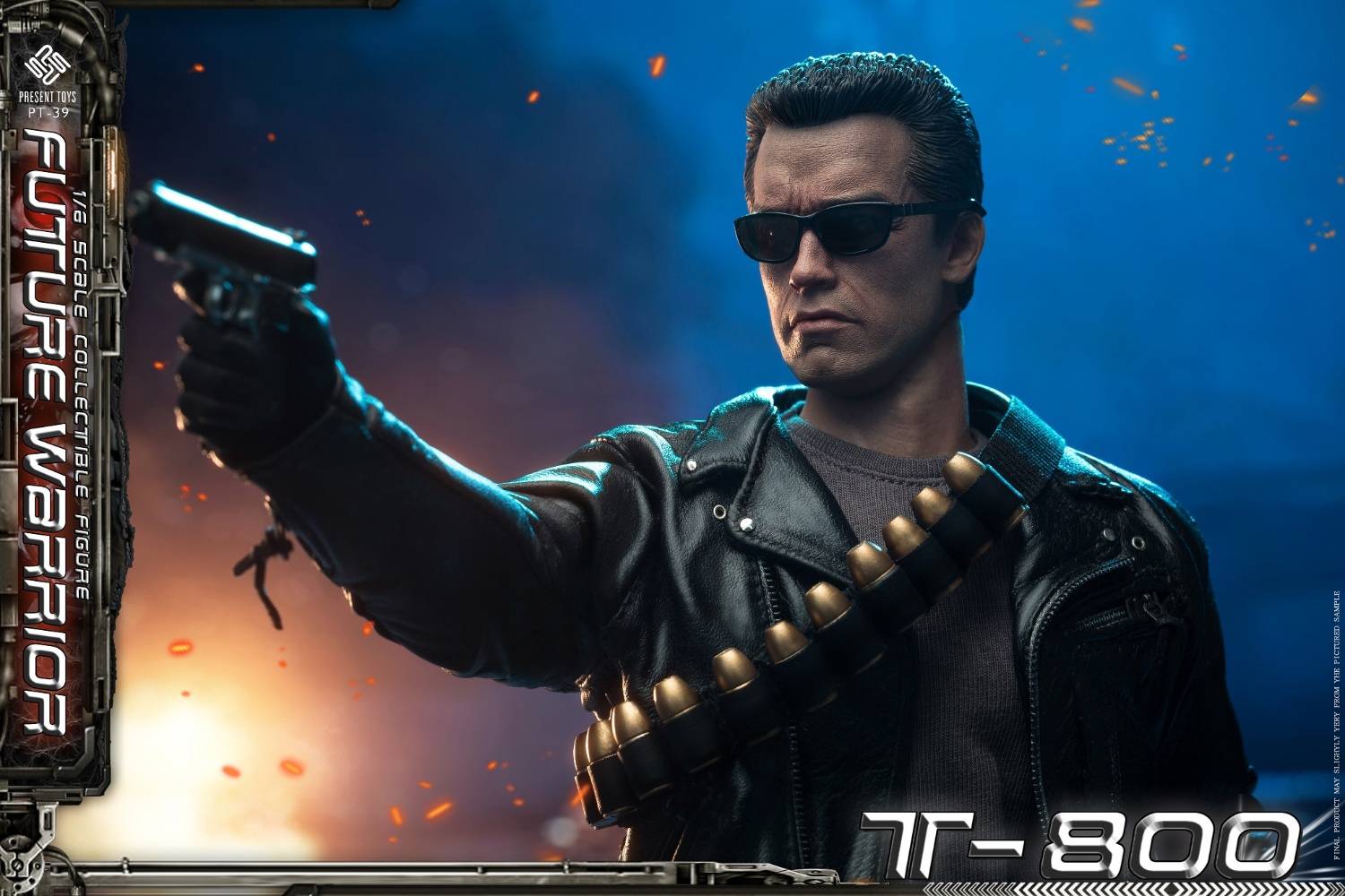 PRESENT TOYS PT-SP39 ターミネーター T-800 フィギュア Present Toys 1/6 Future Warrior T800 Sixth Scale Action