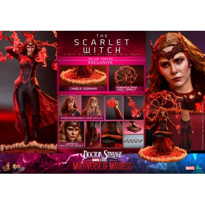 ホットトイズ　スカーレット・ウィッチ［ボーナスアクセサリー付き］MMS653 ムービー・マスターピース】『ドクター・ストレンジ／マルチ
