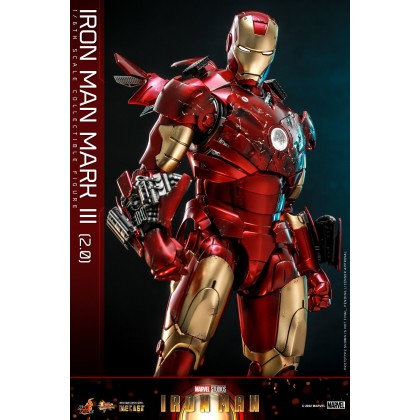 Iron Man Mark III (2.0) - Hot Toys MMS664D48 Iron Man 1/6th scale