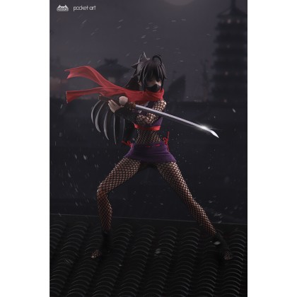 Female Ninja Hagi - Hasuki PA002 1/12th scale Pocket Art Series No.2