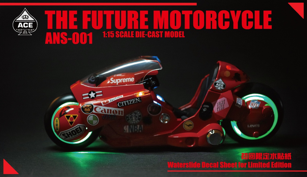 The Future Motorcycle (Red) - Ace Toyz ANS-001A 1/15th Scale Die-Cast Model -action_heroes_kaiju Sales Store RT0CocnC1665817175