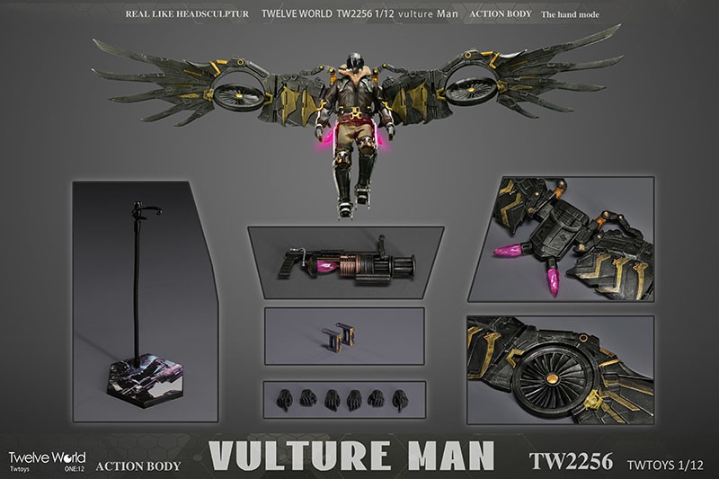 Vulture Man - TWToys TW2256 1/12th Scale -superhero-scifi-robot Sales 2023 RDzfuDlk1666161326