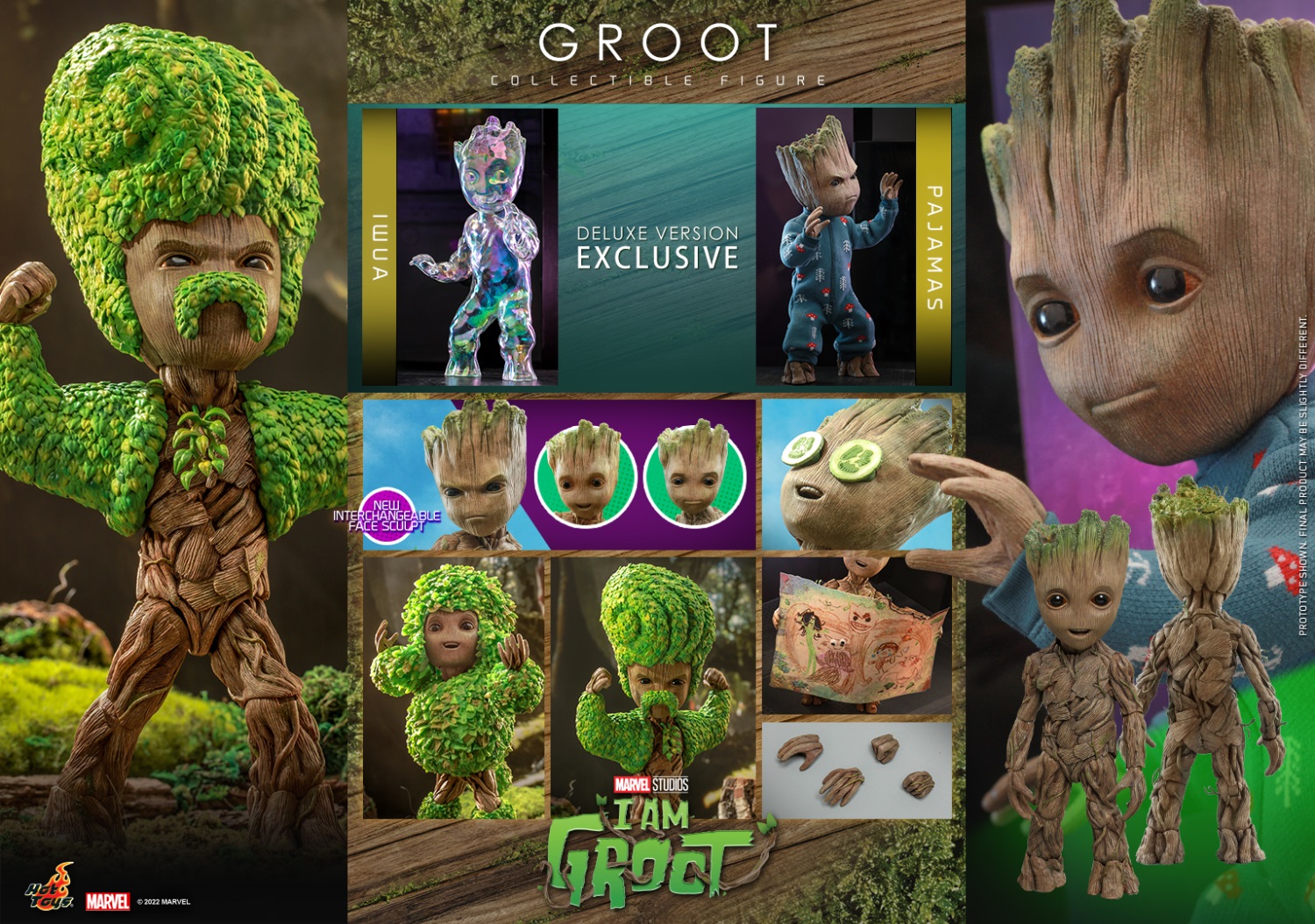 Groot (Deluxe Version) - Hot Toys TMS089 I Am Groot Collectible Figure -superhero-scifi-robot Sales 2023 06GRBcOB1667506701