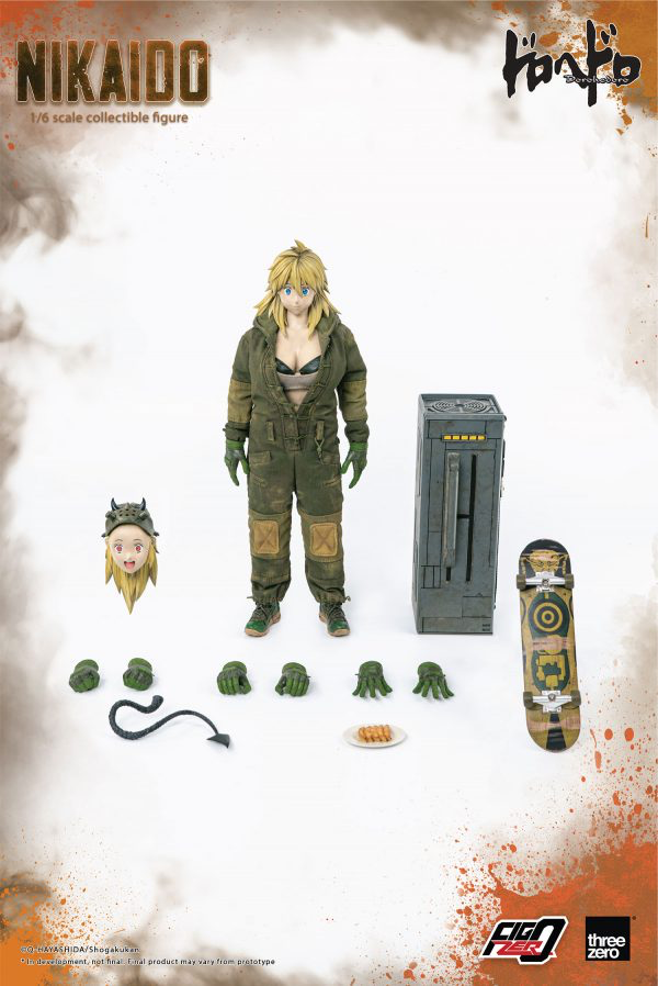 Nikaido - ThreeZero 3Z03780W0 FigZero Dorohedoro 1/6th Scale -action_heroes_kaiju Sales Store e081J54u1667836615
