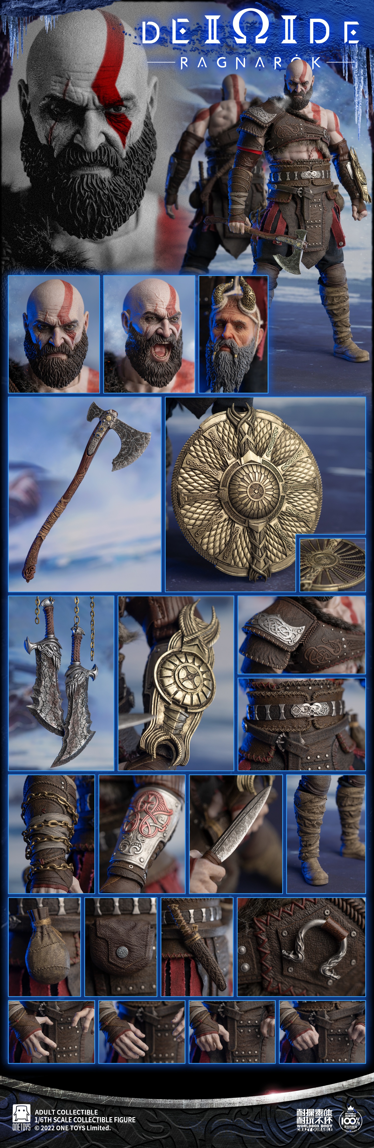 Man Of War - One Toys OT019 1/6th Scale Ragnarok 12 Man Of War - One Toys OT019 1/6th Scale Ragnarok -superhero-scifi-robot Sales 2023 nCl6Xiz71668315872