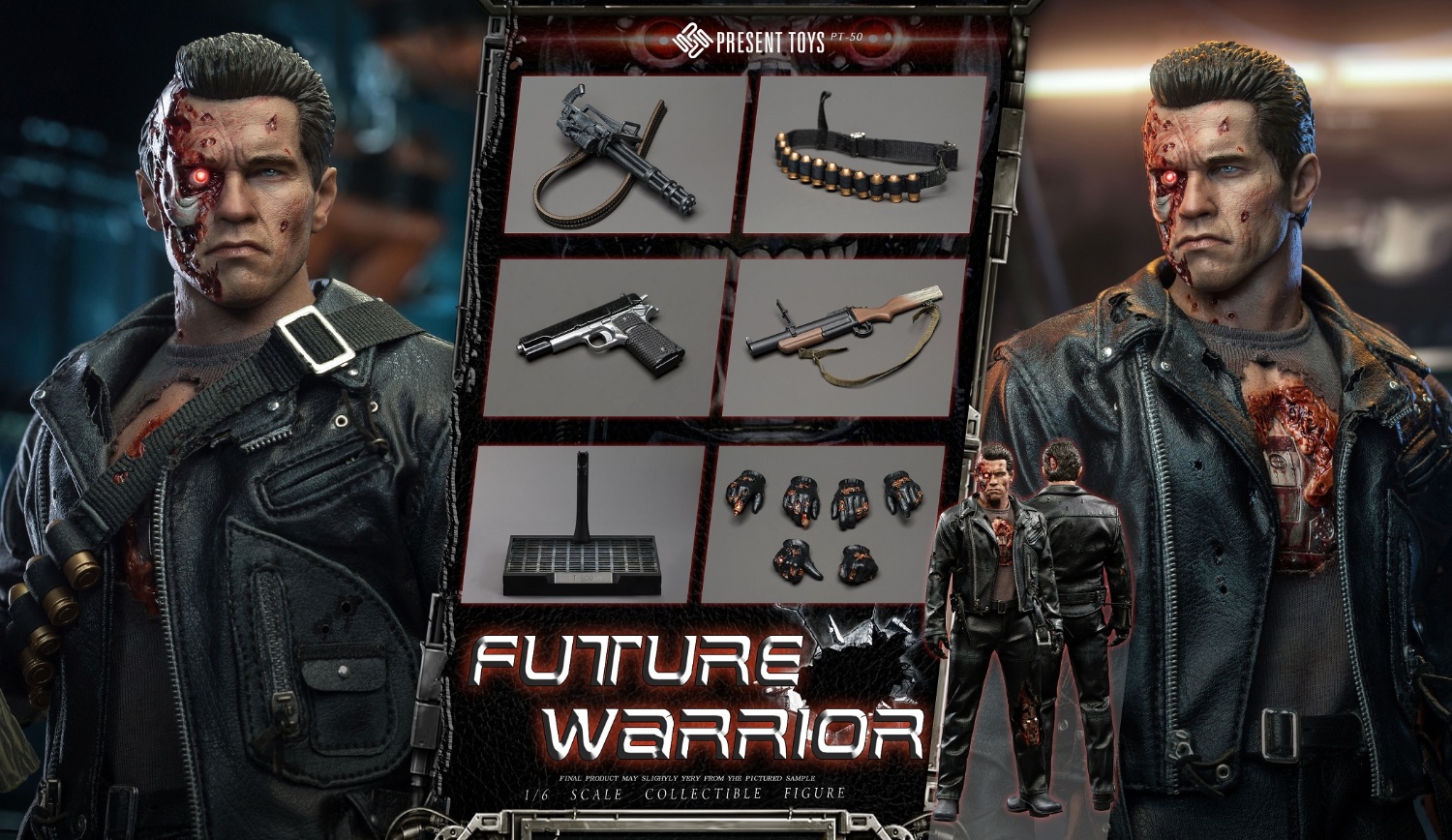 Future Warrior (Standard Edition) - Present Toys PT-SP50 1/6th Scale 12 Future Warrior (Standard Edition) - Present Toys PT-SP50 1/6th Scale -superhero-scifi-robot Sales 2023 rDFyJOwi1668929463