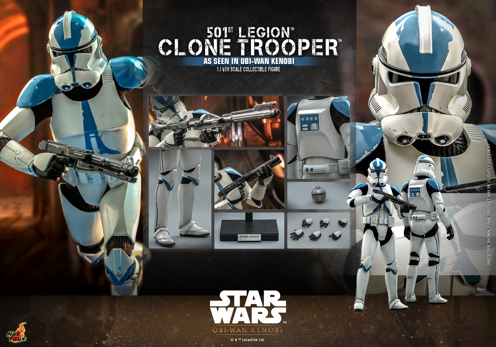 501st Legion Clone Trooper - Hot Toys TMS092 Star Wars The Clone Wars 1/6th Scale Collectible Figure -action_heroes_kaiju Sales Store 6mhq9H1R1669123434