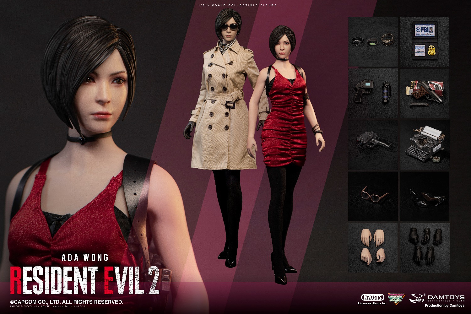 Ada Wong - NAUTS X DAMTOYS DMS039 Presents 1/6th Scale Resident Evil 2 Collectible Figure -superhero-scifi-robot Sales 2023 7GD1kRDa1669209486