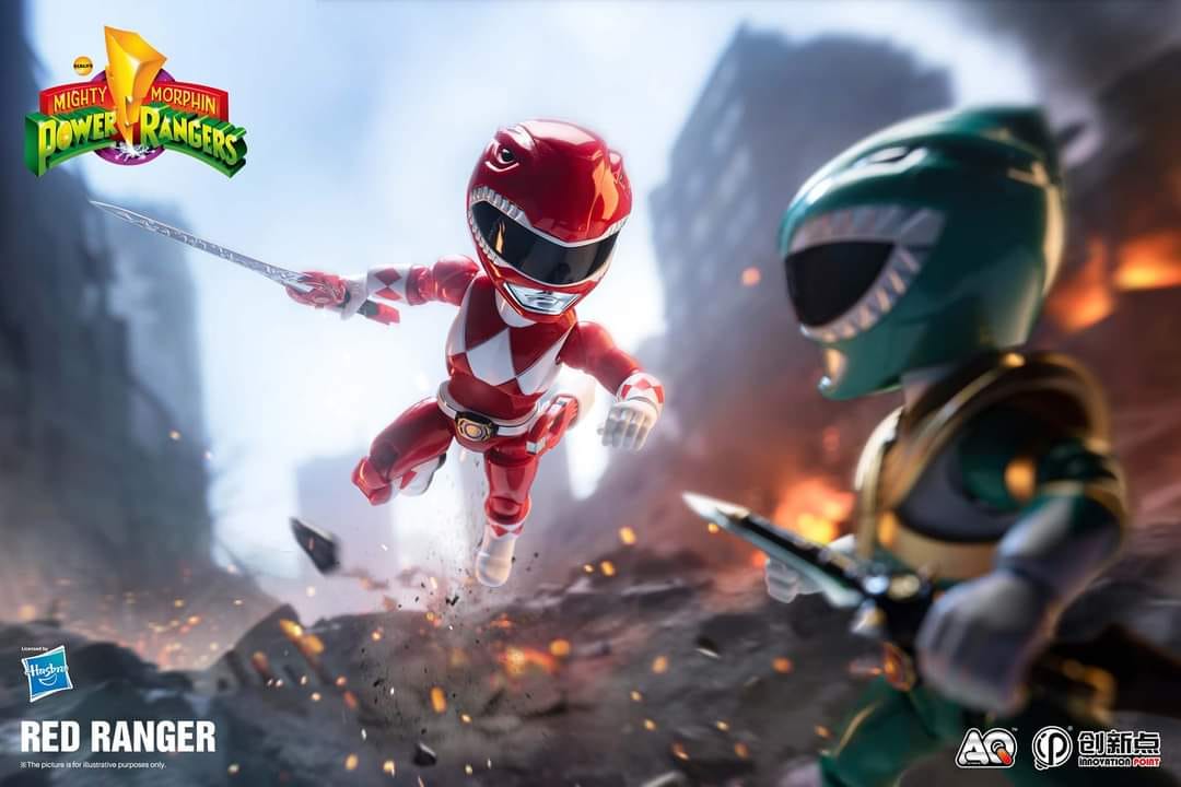 Red Ranger - Innovation Point Action. Q Mighty Morphin Power Rangers -action_heroes_kaiju Sales Store 8SDeTqqu1669304326
