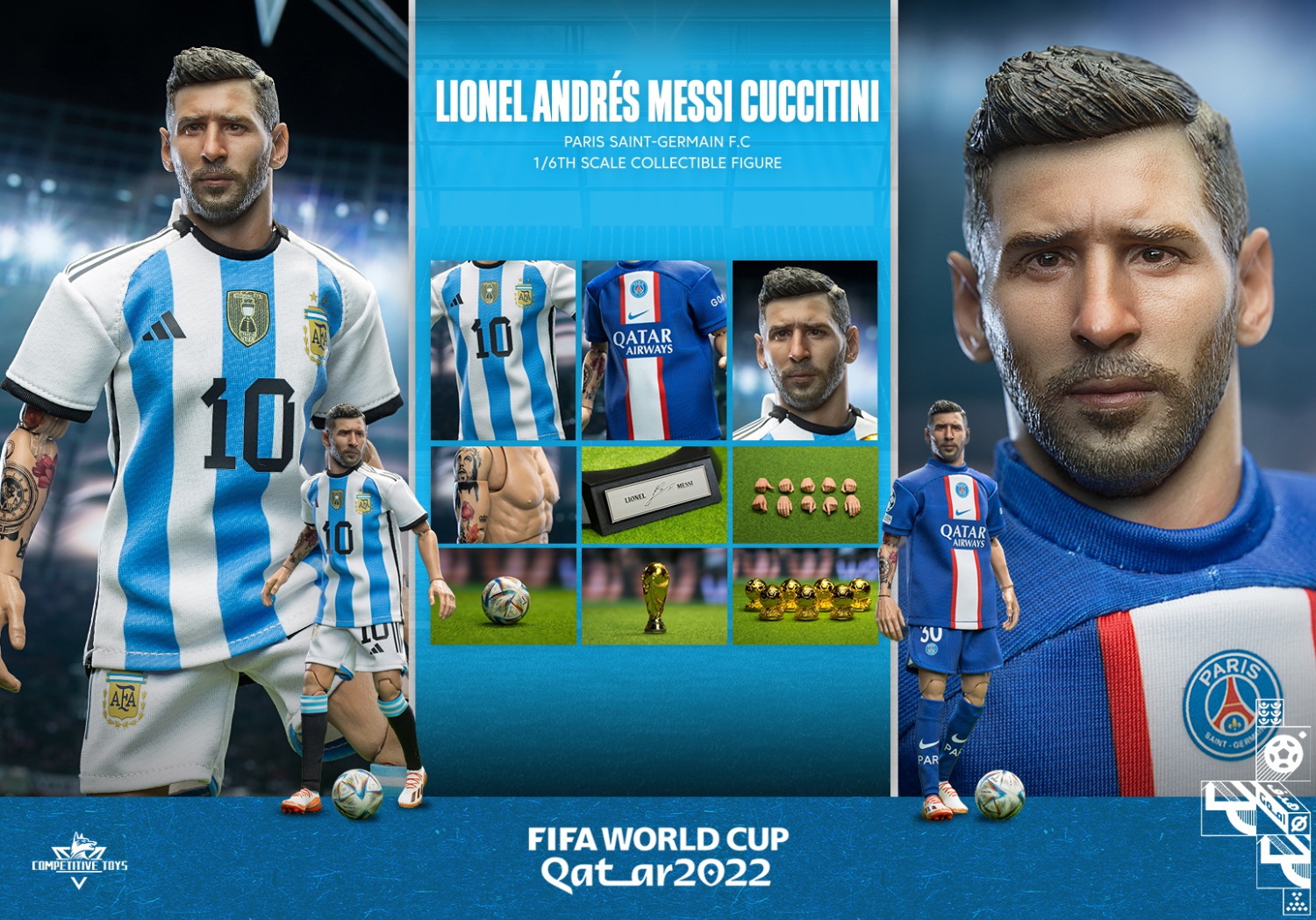 Lionel Messi - Competitive Toys COM001 1/6th Scale -action_heroes_kaiju Sales Store umDrtYwV1669533274