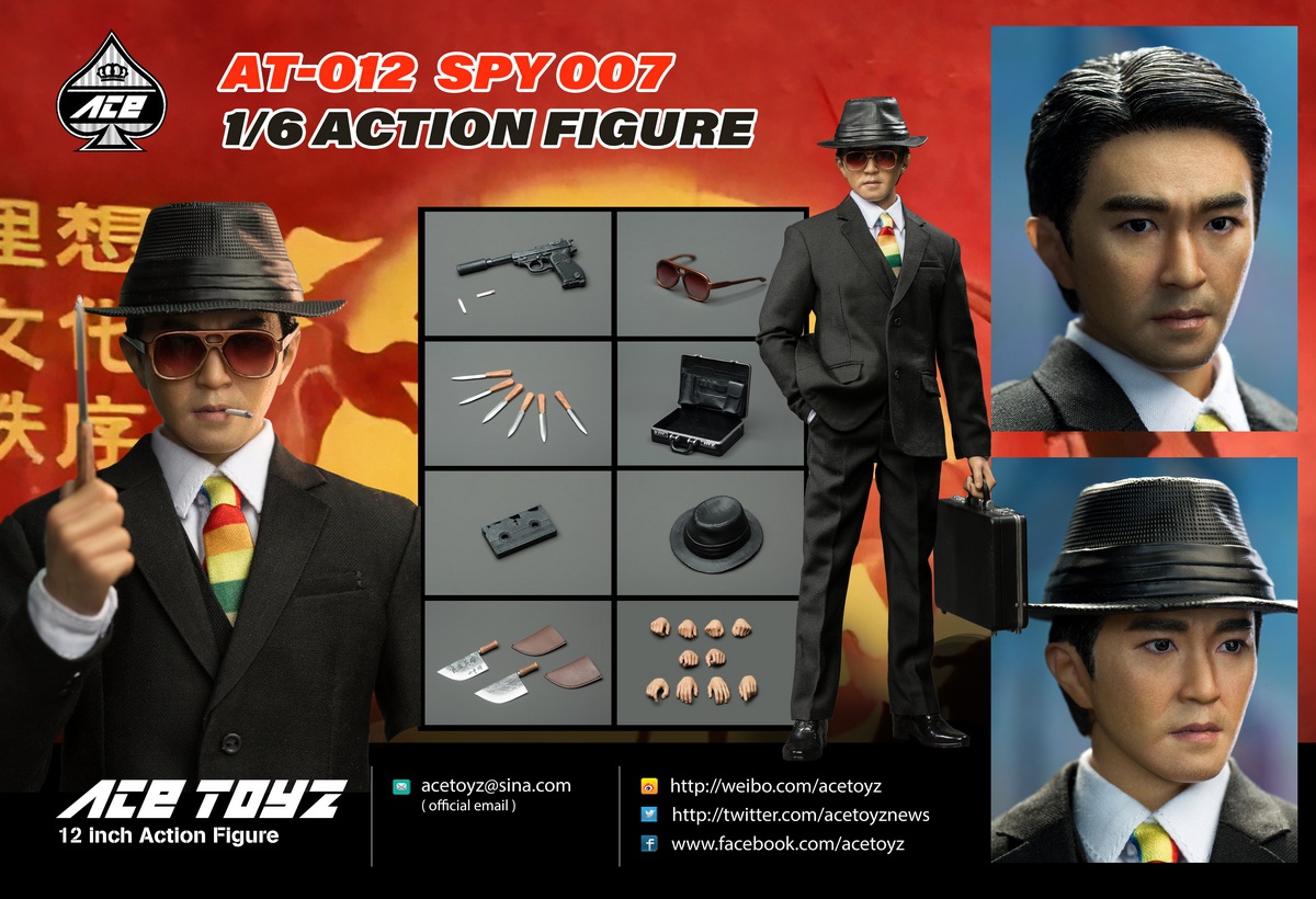 Ace Toyz 007 - Acetoyz AT-012 1/6th Scale Spy 007 Action Figure -action_heroes_kaiju Sales Store