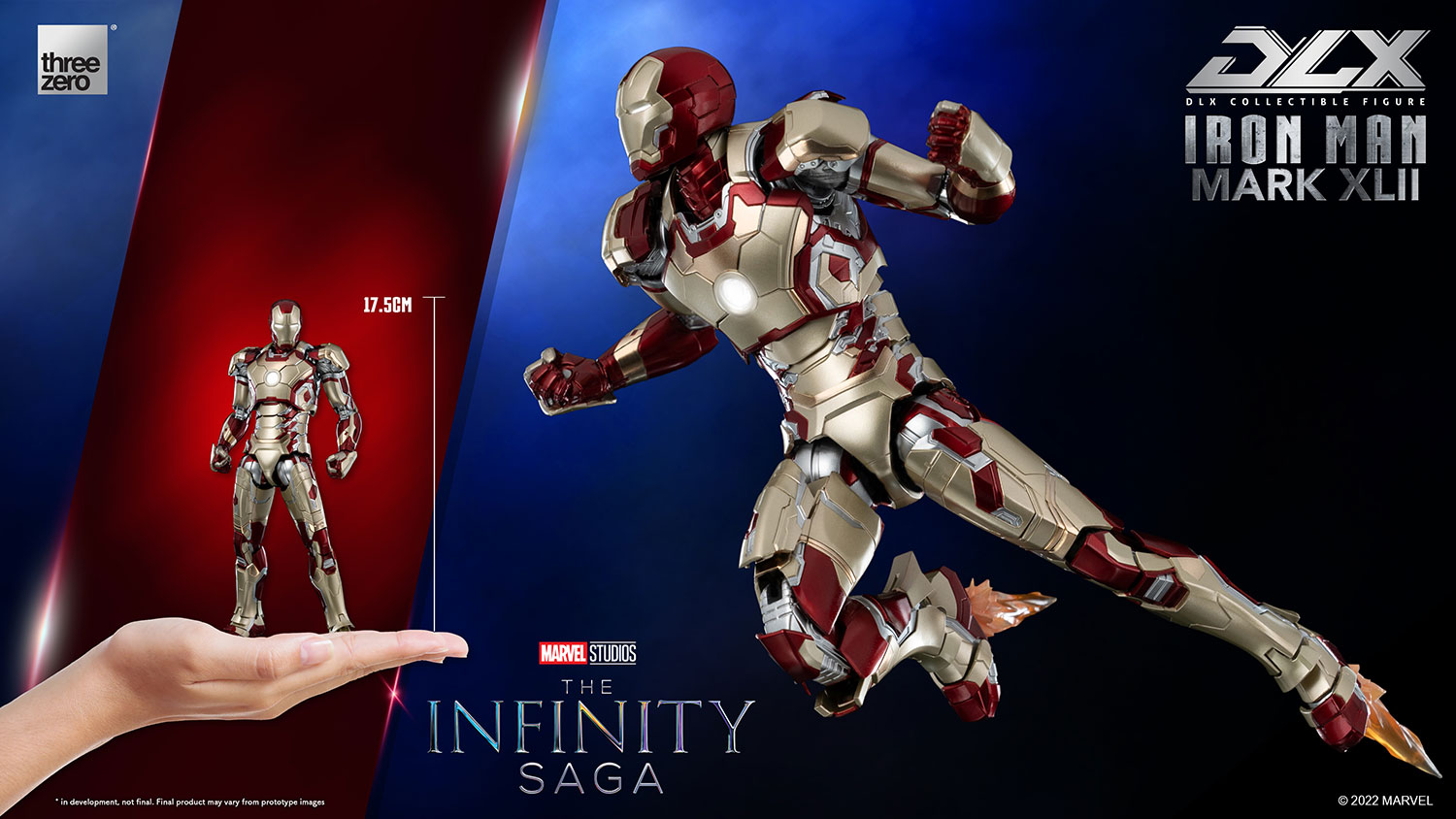 Iron Man Mark 42 (DLX) - ThreeZero 3Z02510W0 Marvel Studios The Infinity Saga -superhero-scifi-robot Sales 2023 nOpZGV6h1669970498