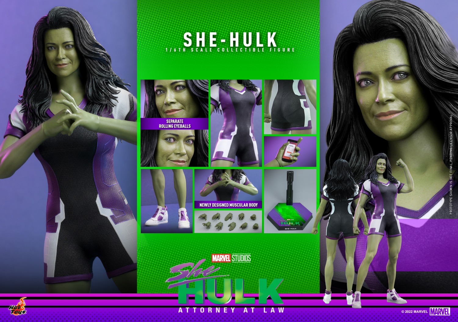 She-Hulk - Hot Toys TMS093 1/6th Scale Collectible Figure -superhero-scifi-robot Sales 2023 n90IGvqP1670502844