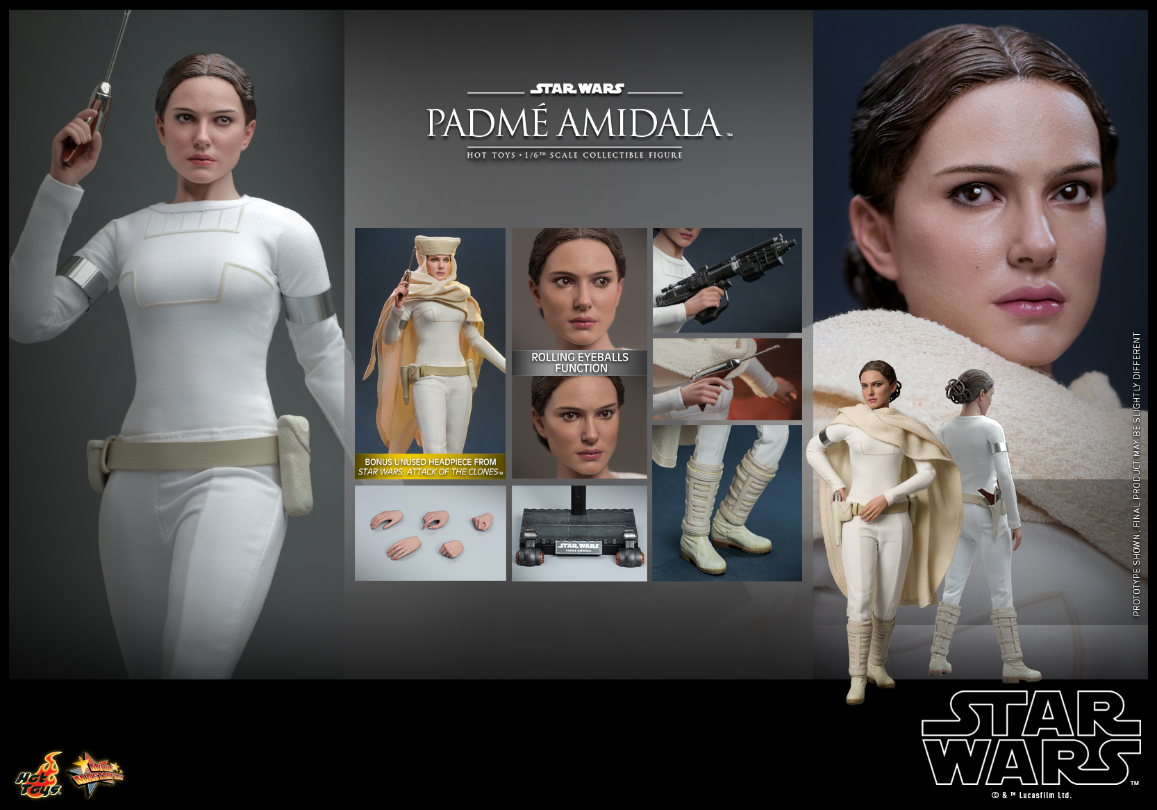 Padme Amidala - Hot Toys MMS678 Star Wars Episode II Attack Of The Clones 1/6th Scale Collectible Figure -action_heroes_kaiju Sales Store fctAQTXA1670936295