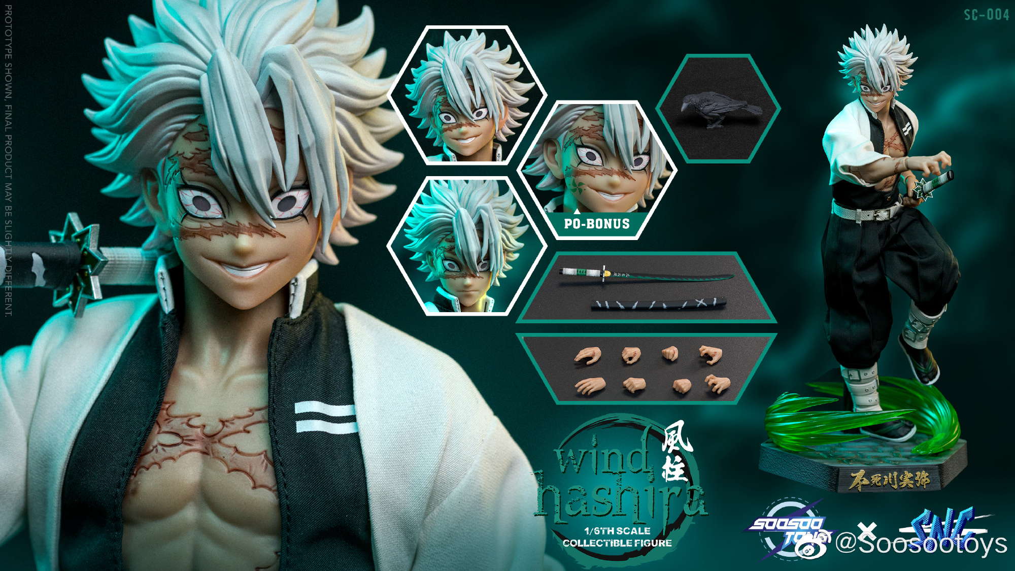 Wind Hashira - SooSooToys SC-004 1/6th Scale SNC -action_heroes_kaiju Sales Store Ovo5caC91671966641