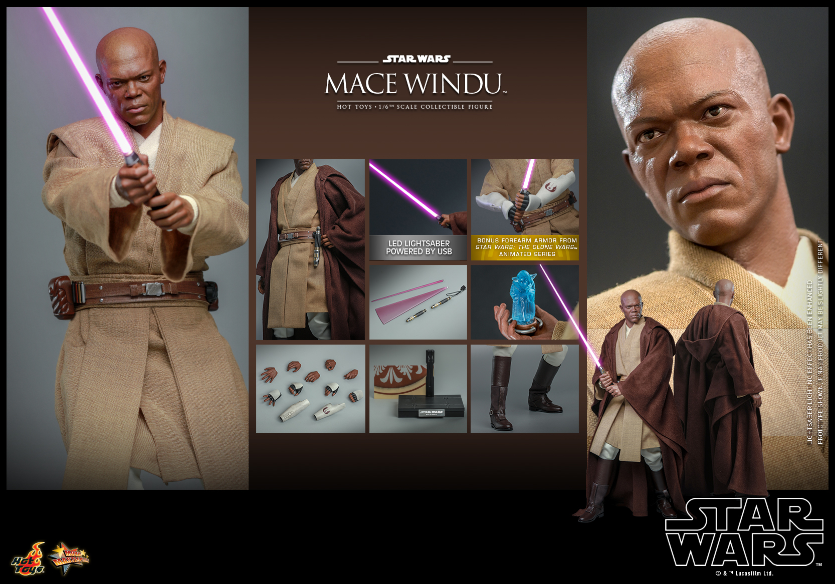 Mace Windu - Hot Toys MMS681 Star Wars: Attack Of The Clones 1/6th Scale Collectible Figure 14 Mace Windu - Hot Toys MMS681 Star Wars: Attack Of The Clones 1/6th Scale Collectible Figure -action_heroes_kaiju Sales Store Ls4bVp5C1672468765