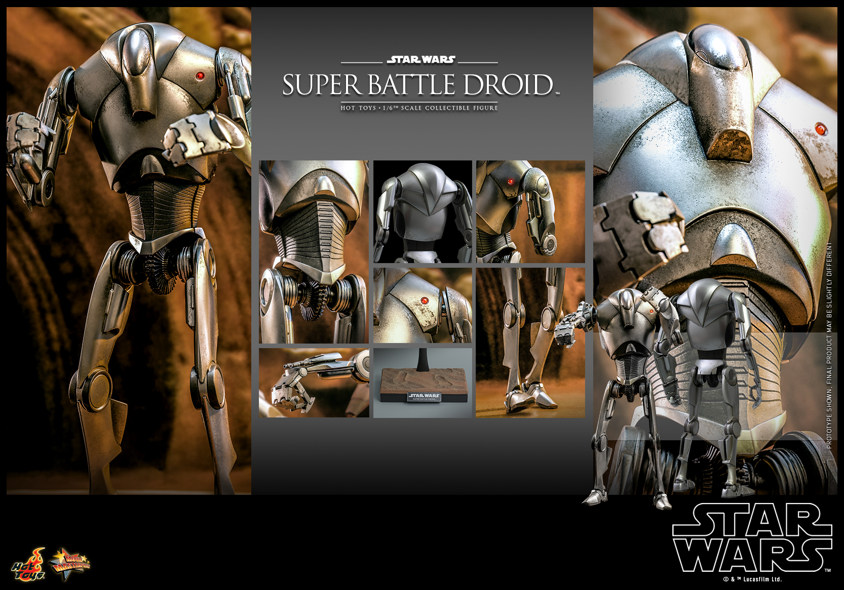 Super Battle Droid - Hot Toys MMS682 Star Wars: Attack Of The Clones 1/6th Scale Collectible Figure 14 Super Battle Droid - Hot Toys MMS682 Star Wars: Attack Of The Clones 1/6th Scale Collectible Figure -action_heroes_kaiju Sales Store 81jvBIIC1672469434