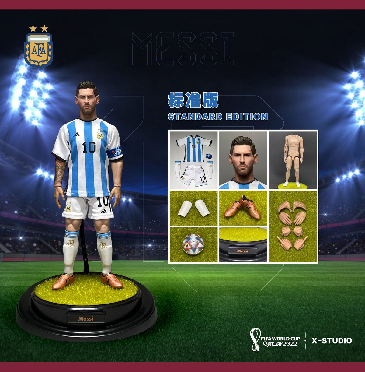 Lionel Messi (Standard Edition) - X Studio ME10D 1/6th Scale -action_heroes_kaiju Sales Store UBTjOwPf1672906366